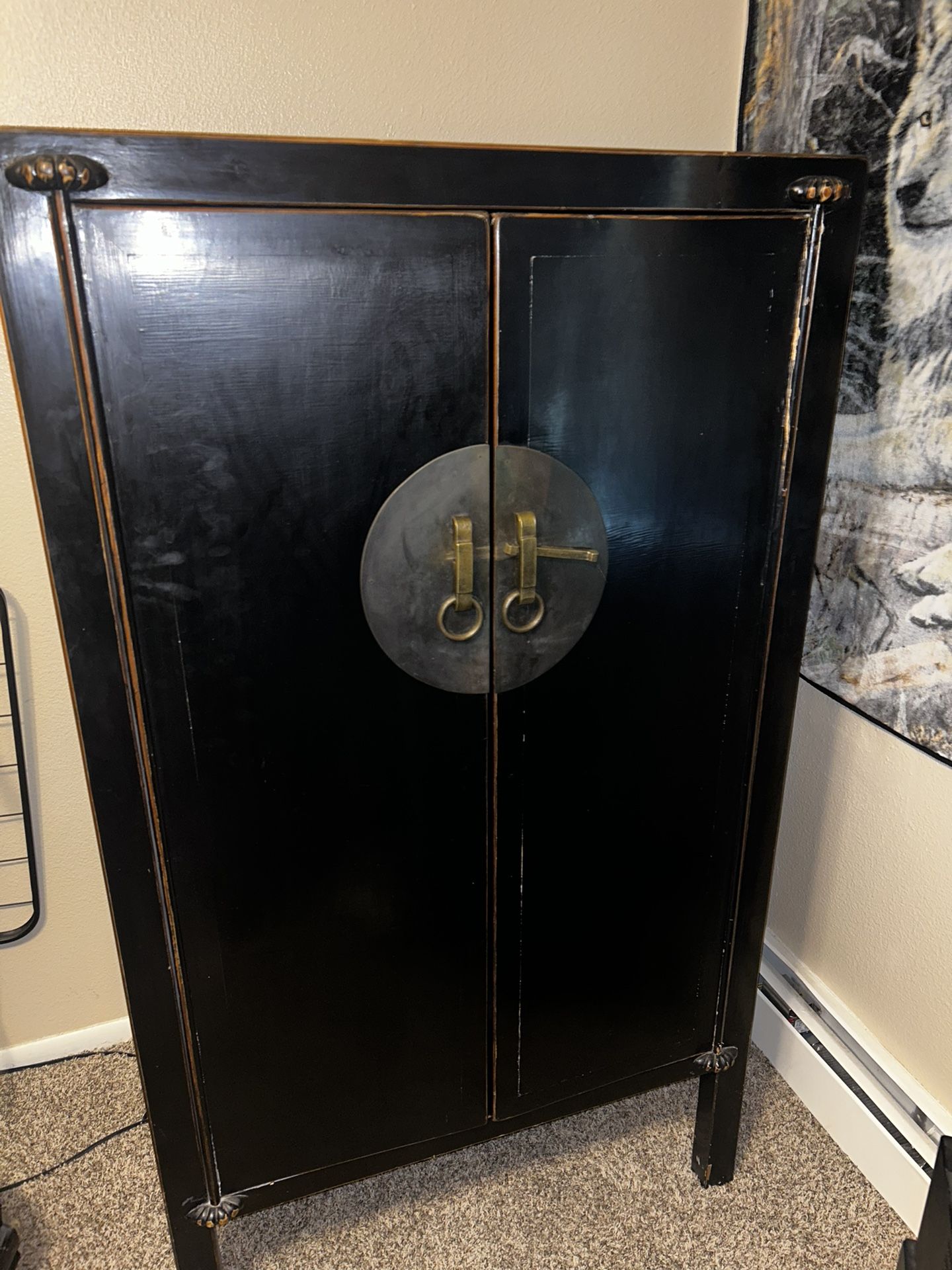Antique Chinese Wedding Cabinet