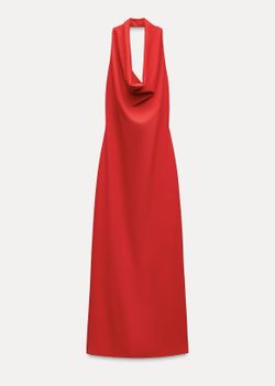 Midi Halter Dress 