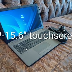Touchscreen Laptop HP-15-bs033cl-core i3-12gb ram-208gb HD -Go-od For Stud-ents.