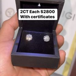 Diamond Earrings $50 Down 