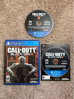 Call of Duty: Black Ops 3 & 4 (PS4)