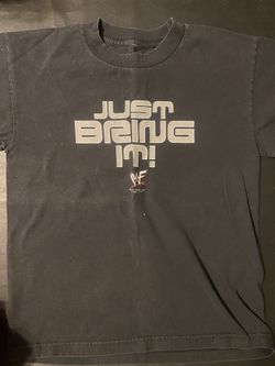 2000 The Rock "Just Bring It" "The Great One" Small Black Shirt RARE!