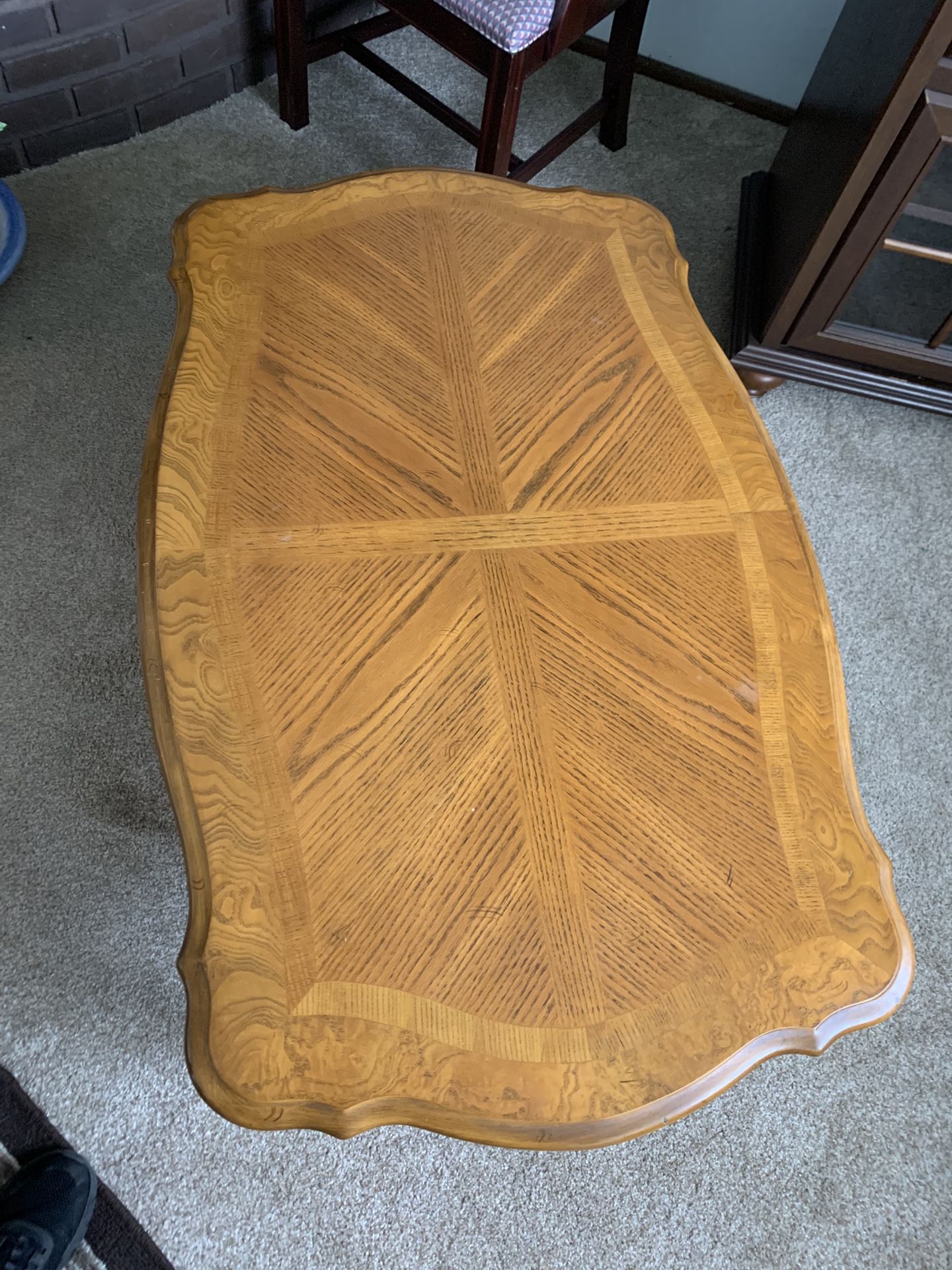 Coffee Table With Matching End Table