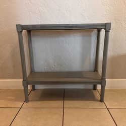 Gray Console Table 