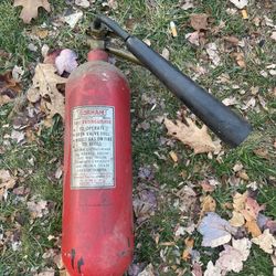 Antique Fire Extinguisher 