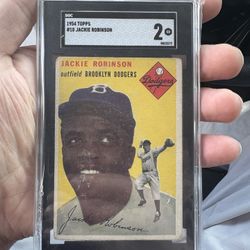 1954 Topps Jackie Robinson 