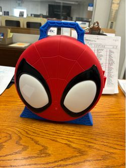 Marble Spidey and his amazing friends action launch carry case