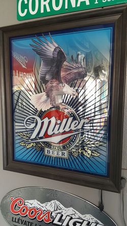 Miller Beer mirror