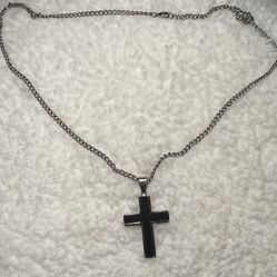 Stainless Steel Cross Chain