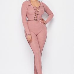Jumpsuit Two Colors Available.