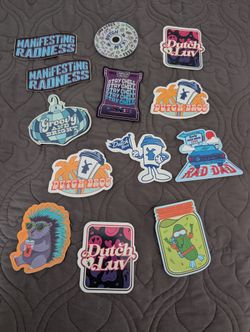 Dutch Bros Stickers Swag 1B