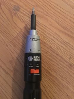 Black and Decker Power Driver With Automatic Lock (Works Good) for
