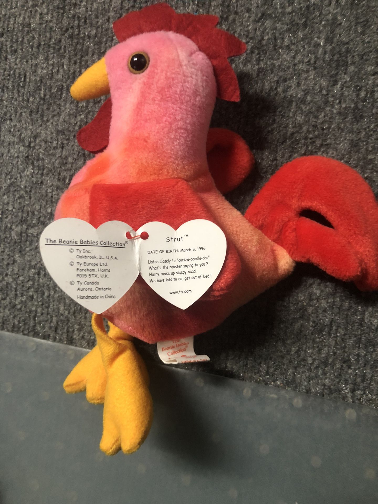 Ty Beanie Baby “Strut”