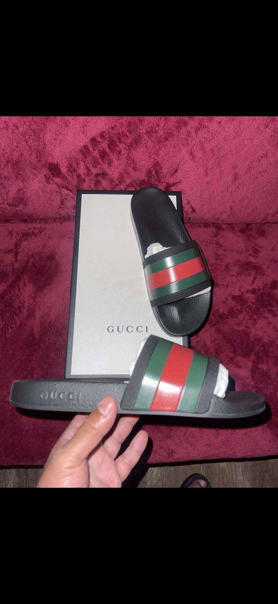 Gucci Slides Size 11 Mens 