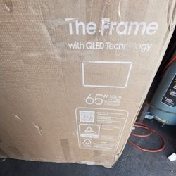 SAMSUNG 65"INCH QLED 4K THE FRAME TV LS03D 