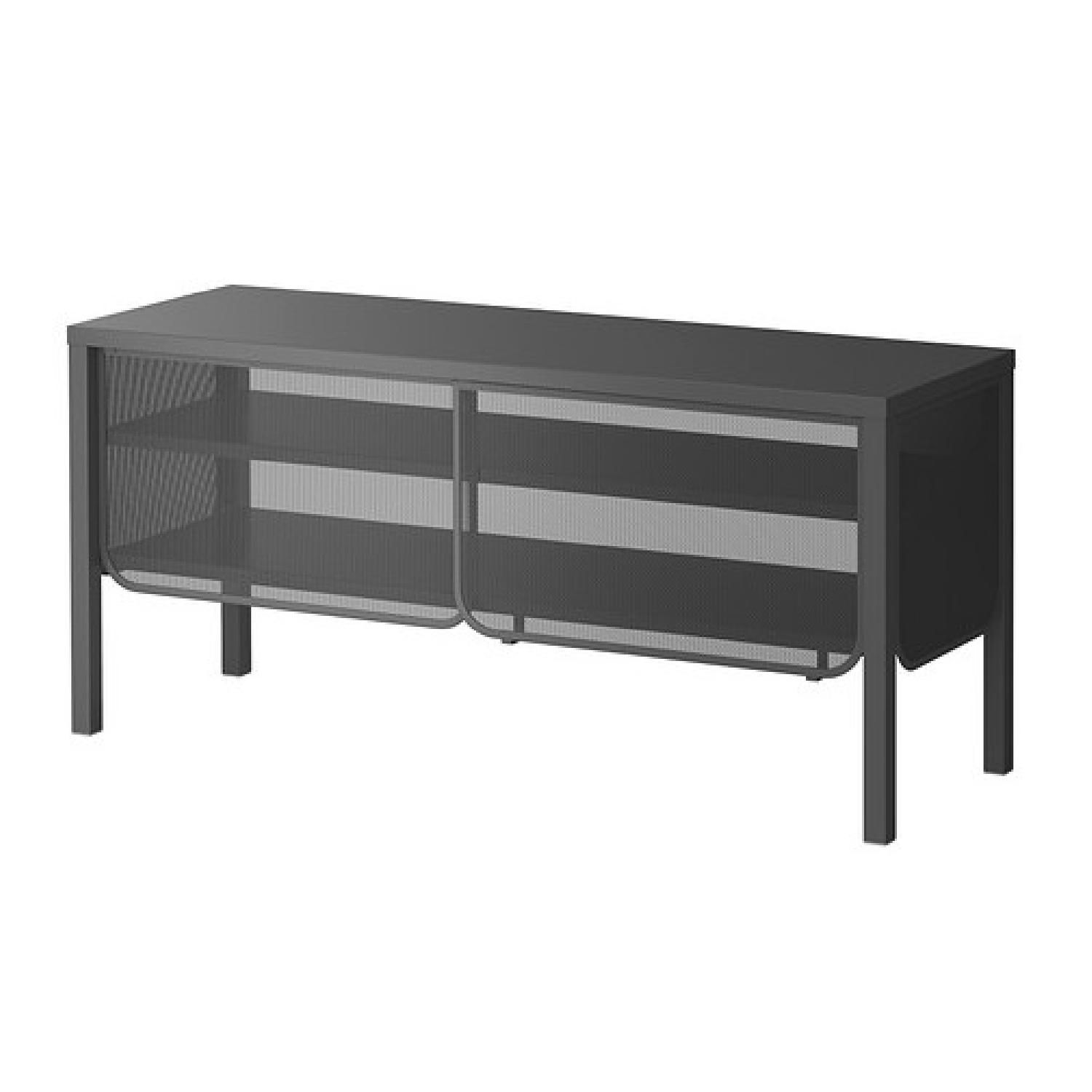 IKEA Nittorp Tv stand In Dark Grey for Sale in North Bethesda, MD