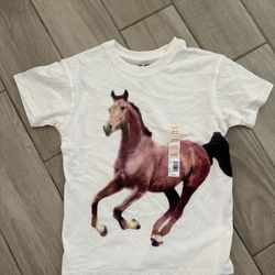 Girls Horse Shirt Size 6/7