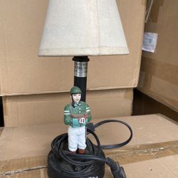 Santa Anita Lamp Small Desk Lamp Jockey Collectable