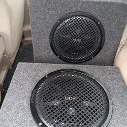 2 Powerbass Subs In Truck Boxes