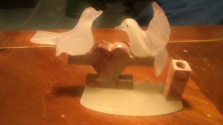 Love birds penholder