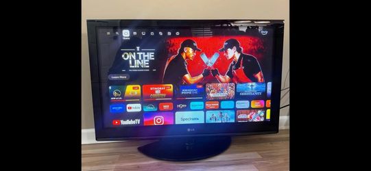 Lg 50" led tv with remote and stand works perfectly