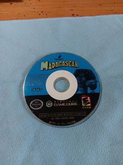 Madagascar Nintendo GameCube Game Disc