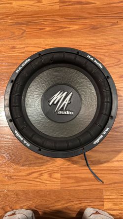 MA Audio subwoofer