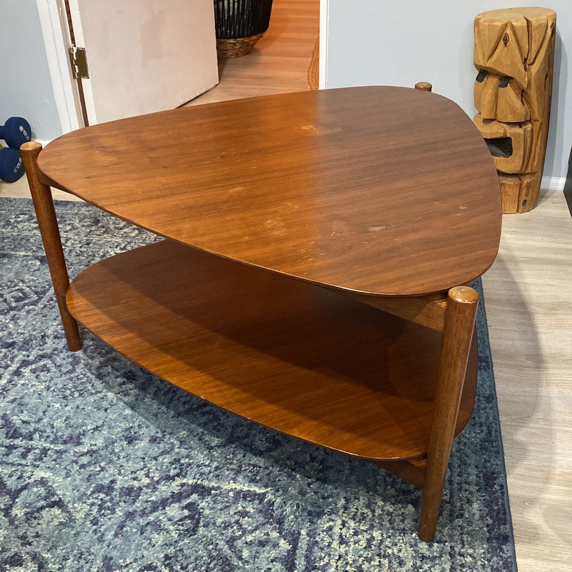 Retro Tripod coffee Table, West Elm
