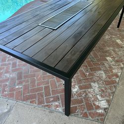 Custom Made Outdoor Teak Wood Table