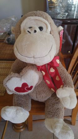 Valentine's day monkey