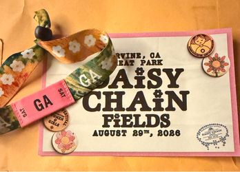 Daisy Chain Fields Ticket
