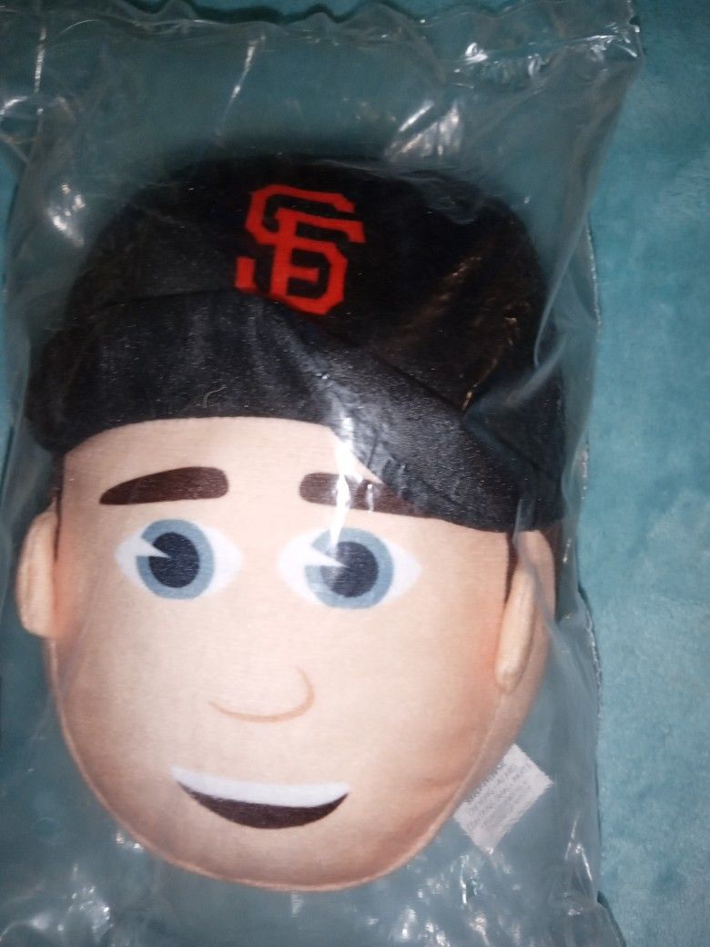 SF Giants plush Head