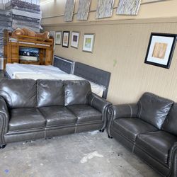 Leather Sofa Set 🦖