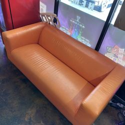 Orange Couch For Sale Good Condition 