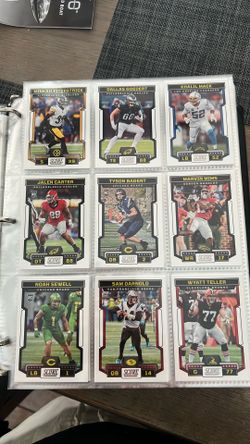 Football card binder sale