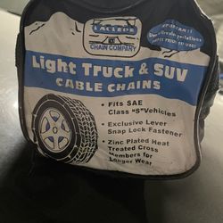 BRAND NEW Laclede Light Truck & SUV Cable Tire Snow Chains – Size 2029 (SAE Class S)