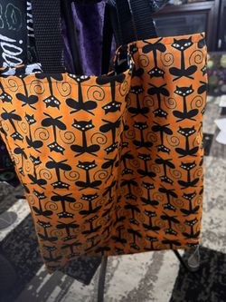 Trick Or Treat Bags, Halloween Totes