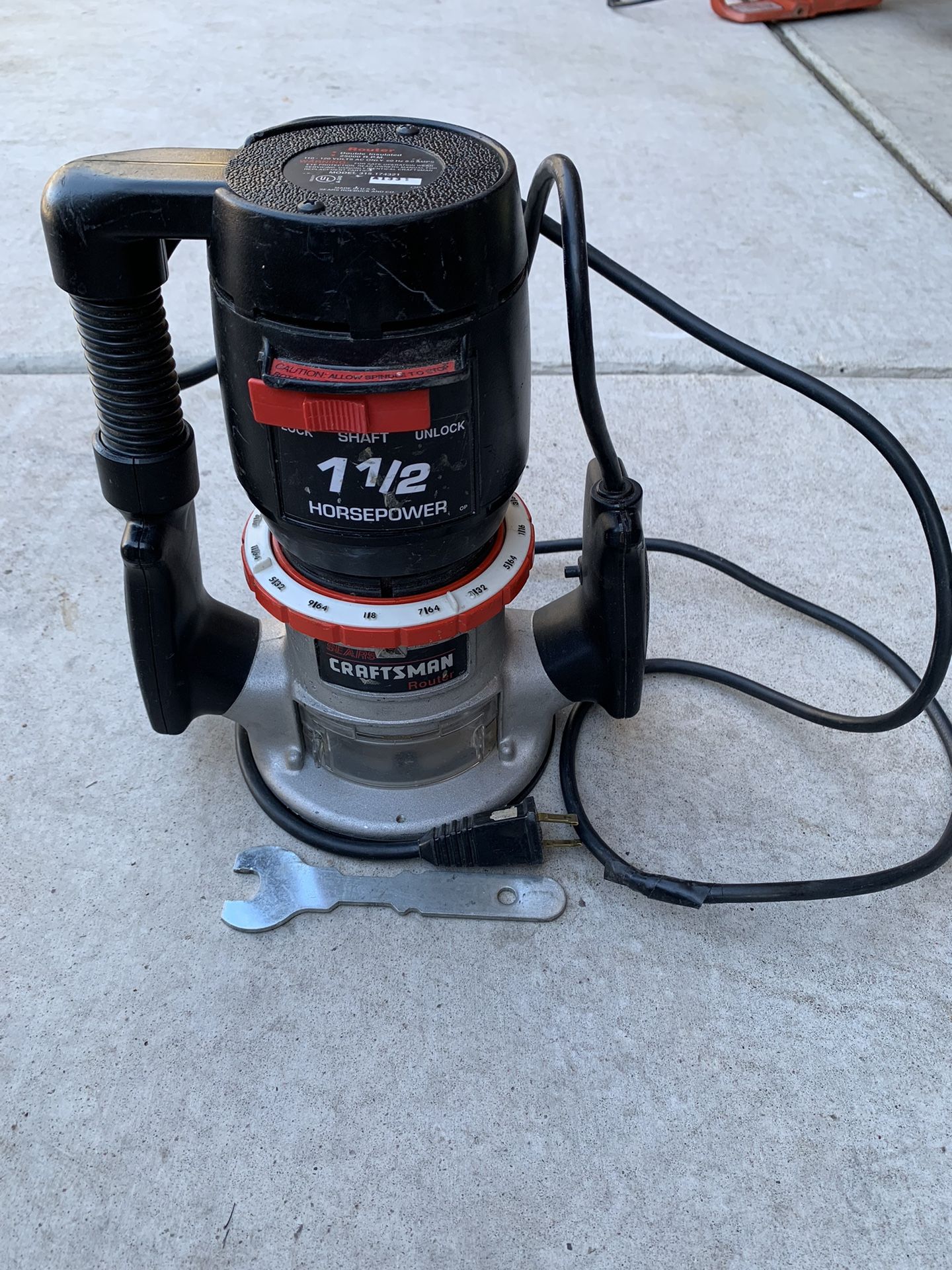CRAFTSMAN Router DOUBLE Insulated
