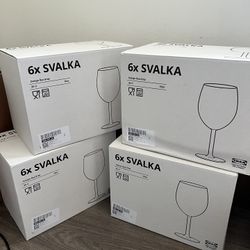 24 Stem Glasses