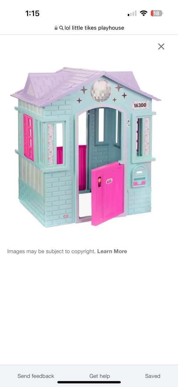 Little Tikes L.O.L. Surprise! Winter Disco Cottage Playhouse for sale!!
