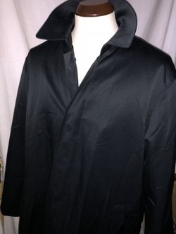 Ralph Lauren rain coat black size 44 R very nice