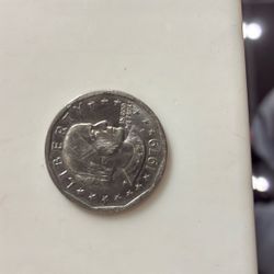 1979 p Susan B Anthony dollar, wide rim Uncirculated