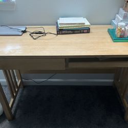 Desk Solid Wood Free Must Go 
