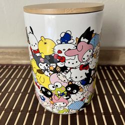 Hello Kitty & Friends Ceramic Cookie Snack Jar Container