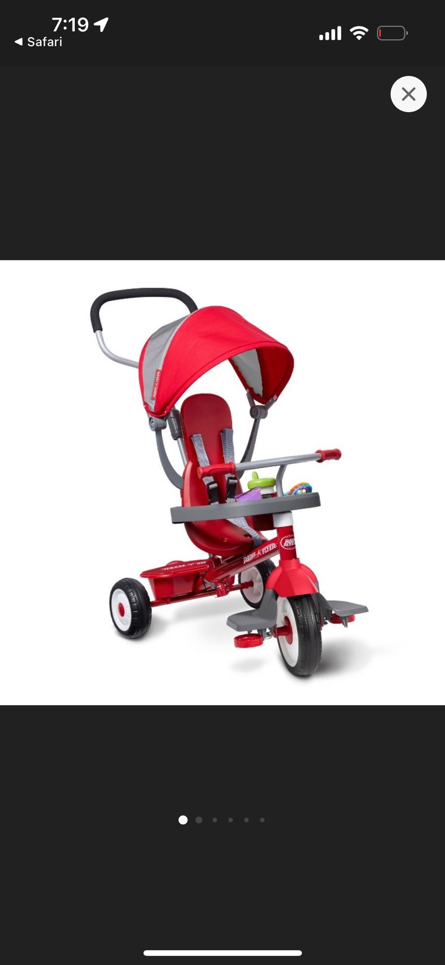 Radio Flyer 4-1 Stroller Trike Bike