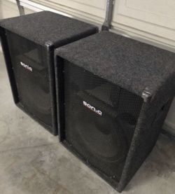 2 SONIC speakers. Great condition!!!