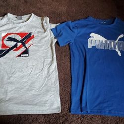Boy's Puma Tshirts Size 14