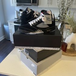 Jordan 5 Black Metallic Reimagined