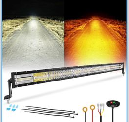 Brand new aux beam led bar light (6 modes) (missing Installation kit)