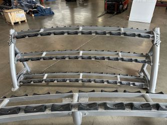 HOIST 3 TIER 15 PAIR HORIZONTAL DUMBBELL RACK!! READY FOR PICKUP OR DELIVERY!!